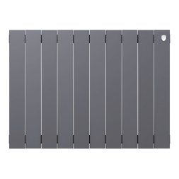 Радиатор биметаллический Royal Thermo PianoForte 500 Серебристый - 10 секц.