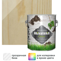Антисептик защитно-декоративный Akvateks полуглянцевый прозрачный 2.7 л Антисептик защитно-декоративный Akvateks полуглянцевый прозрачный 2.7 л
