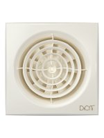 Вентилятор накладной AURA D125 обратный клапан Ivory DICITI Вентилятор накладной AURA D125 обратный клапан Ivory DICITI