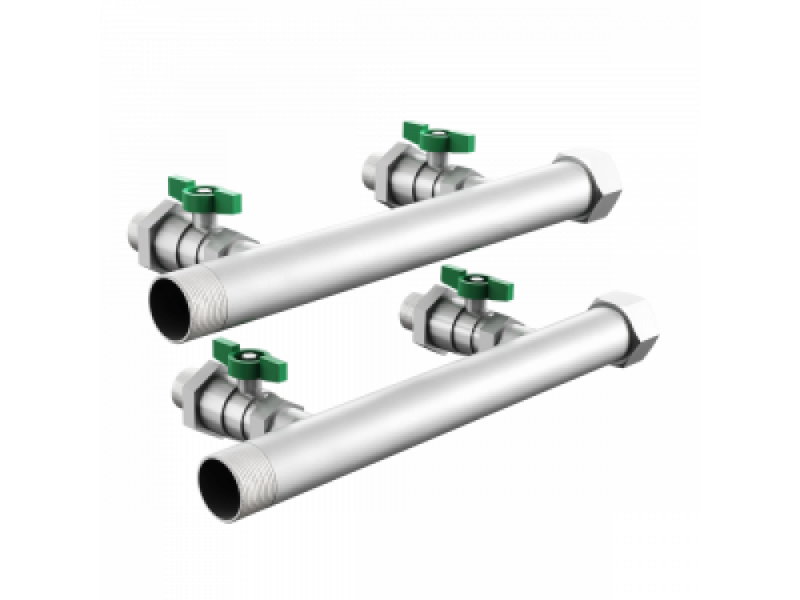 Напорный и всасывающий коллектор для установок Grundfos CMBE TWIN 1 ¼”