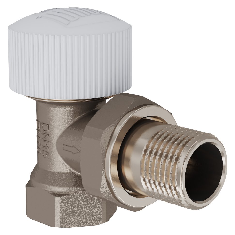 Клапан термостатический угловой Royal Thermo 1/2 М30х1,5