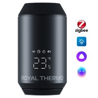Термостат радиаторный электронный Royal Thermo Smart Heat 2.0, черный Термостат радиаторный электронный Royal Thermo Smart Heat 2.0, черный