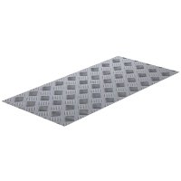 Лист рифленый квинтет АМг2 1.5x300x600 мм, алюминий