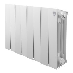 Радиатор биметаллический Royal Thermo PianoForte 300 Белый - 8 секц.