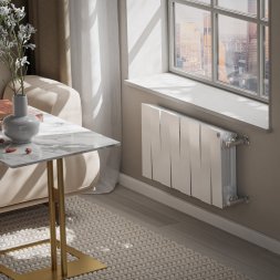 Радиатор биметаллический Royal Thermo PianoForte 300 Белый - 8 секц.