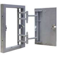 Люк ревизионный D Ceramo Steel 300х400 скрытый монтаж окрашенная сталь EVECS