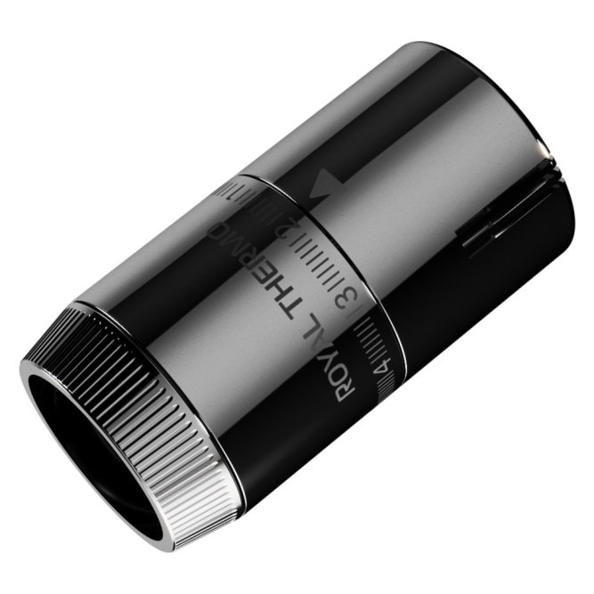 Термоголовка жидкостная Royal Thermo Design М30х1,5 (хром)