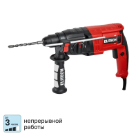 Перфоратор сетевой SDS-plus Elitech П 2-24РЭМ, 750 Вт, 2.3 Дж Перфоратор сетевой SDS-plus Elitech П 2-24РЭМ, 750 Вт, 2.3 Дж