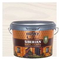 Воск-лазурь Husky Siberian полуматовый белый 2.5 Воск-лазурь Husky Siberian полуматовый белый 2.5
