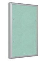 Люк ревизионный D Ceramo Base 300х500 скрытый монтаж съемный алюминий EVECS