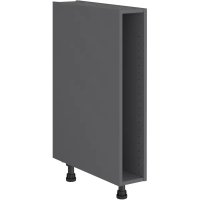Каркас для напольного кухонного шкафа 15x77x56 см ДСП цвет серый