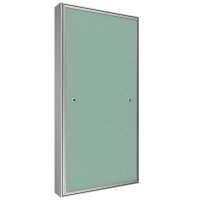 Люк ревизионный D Ceramo Base 300х600 скрытый монтаж съемный алюминий EVECS Люк ревизионный D Ceramo Base 300х600 скрытый монтаж съемный алюминий EVECS