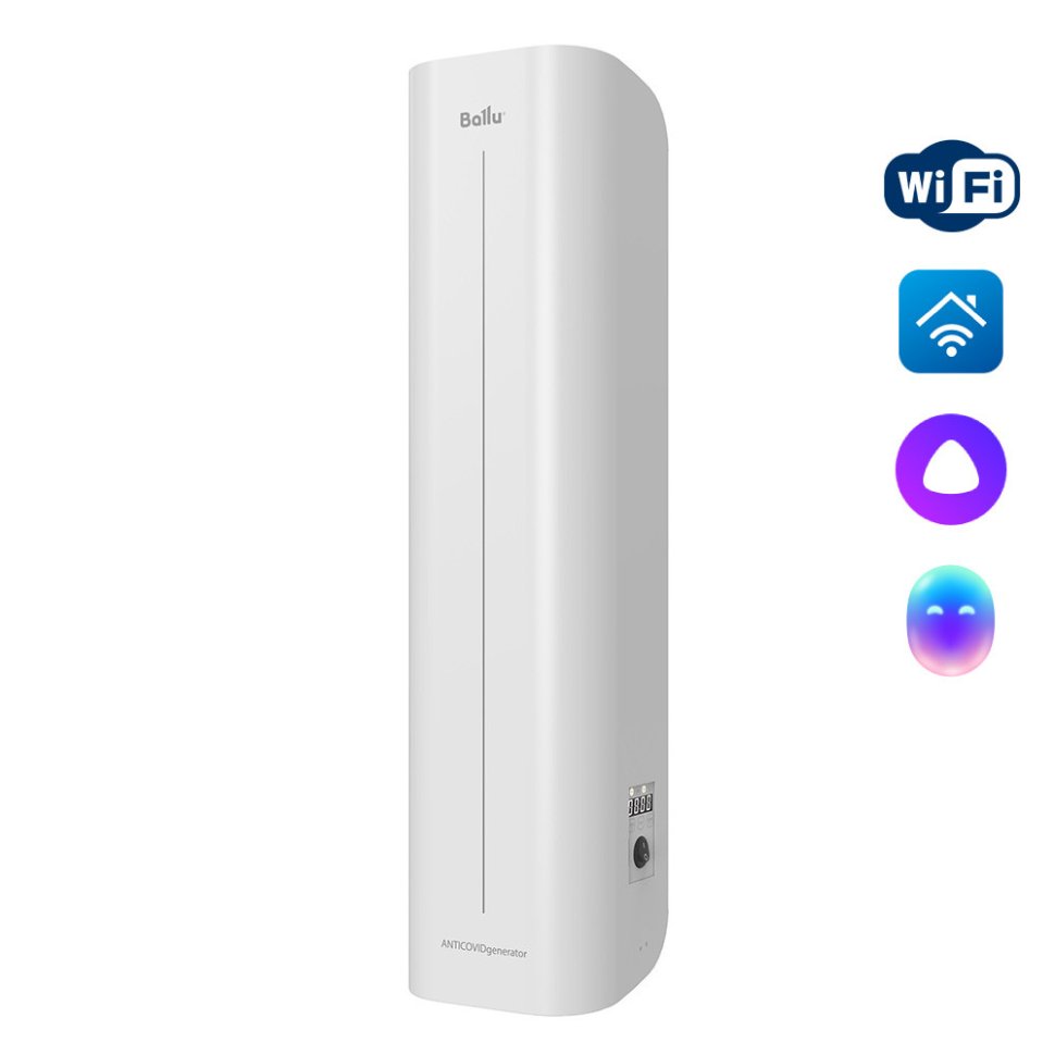 Рециркулятор-обеззараживатель медицинский Ballu DRU-60D WiFi ANTICOVIDgenerator, white