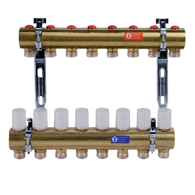 Сборный коллекторный узел Giacomini 1" x 3/4"E /8