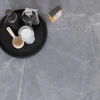 Глазурованный керамогранит KREAFORTA Dina 42x42 см 1.587 м² сатинированный цвет серый Глазурованный керамогранит KREAFORTA Dina 42x42 см 1.587 м² сатинированный цвет серый