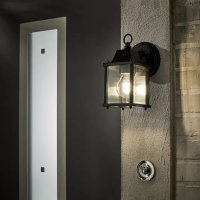 Светильник уличный настенный Inspire Sanboi под лампу 40 Вт IP44 цвет черный