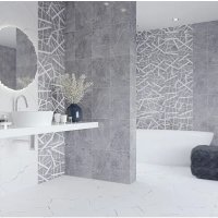 Глазурованный керамогранит Керамин Эйра 40x40 см 2.08 м² матовый цвет белый Глазурованный керамогранит Керамин Эйра 40x40 см 2.08 м² матовый цвет белый