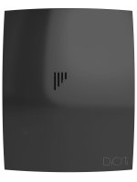 Вентилятор накладной BREEZE D125 обратный клапан Obsidian DICITI