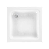 Душевой поддон Frame S квадратный акриловый 80x80 см ножки в комплекте