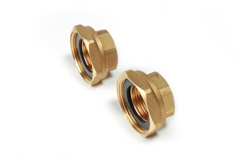 Комплект из двух отводов 1/2"F x 1"F