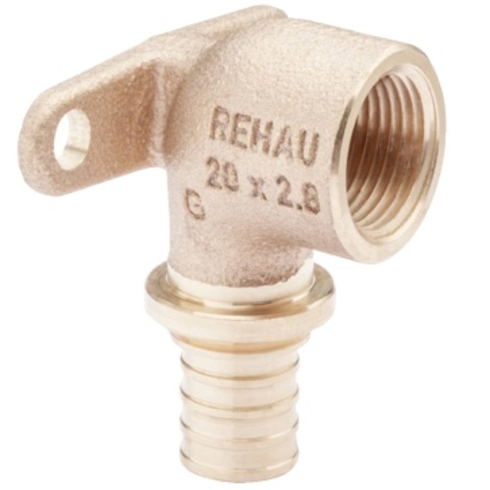 Угольник REHAU настенный ВР 20-3/4 RX+ , бронза