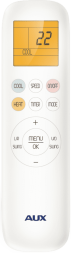 Настенный кондиционер AUX ASW-H07A4/QH-R1 + AS-H07A4/QH-R1, белый