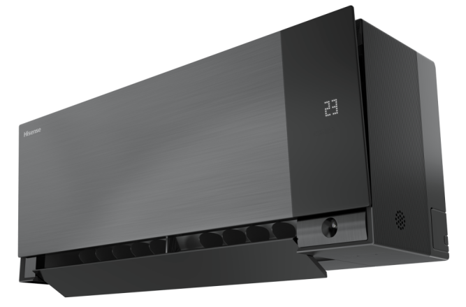 Инверторная сплит-система Hisense SENSATION SLIDER PRO CARBON SUPERIOR DC INVERTER AS-13UW4RWMQK00(B)