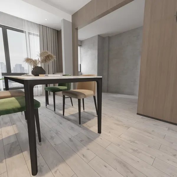 MSPC Ламинат Дуб Мальбек 33 класс толщина 8 мм с фаской 1.665 м² водостойкость 72 часа
