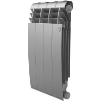 Радиатор Royal Thermo BiLiner 500 Silver Satin - 4 секц. Радиатор Royal Thermo BiLiner 500 Silver Satin - 4 секц.