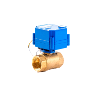 Шаровый кран 1" с электроприводом, 12V