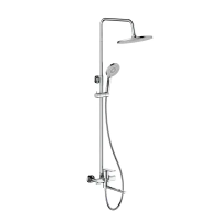 Душевая система Frap Arne F24204 со смесителем 3 режима цвет хром