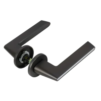 Дверные ручки Edson EDS-86B-R2 цвет графит Дверные ручки Edson EDS-86B-R2 цвет графит