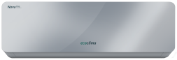 Настенный кондиционер Ecoclima ECW/I-CH09/AAS-4R1 (Silver) + EC/I-CH09/A-4R1 (White), белый