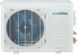 Настенный кондиционер Ecoclima ECW/I-CH09/AAS-4R1 (Silver) + EC/I-CH09/A-4R1 (White), белый