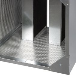 Крышный короб с шумоглушением SHUFT RCS 355-400 для вентилятора RMV