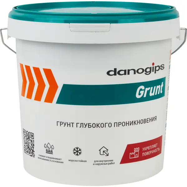 Грунтовка глубокого проникновения Danogips Grunt 10 л