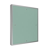 Люк ревизионный D Ceramo Base 500х600 скрытый монтаж съемный алюминий EVECS