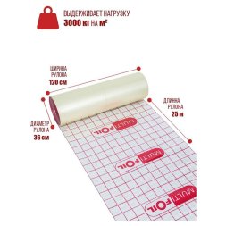 Изоляция MULTIFOIL отражающая 1,2*25 (рулон 30м2)