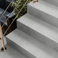 Ступенька с прямыми краями Urban Home 70 120x30 см керамогранит цвет серый 4 шт. Ступенька с прямыми краями Urban Home 70 120x30 см керамогранит цвет серый 4 шт.