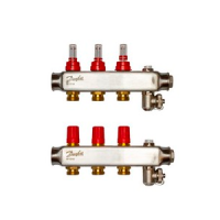 Коллекторы Danfoss SSM-3F с расходомерами, 3 контура Коллекторы Danfoss SSM-3F с расходомерами, 3 контура