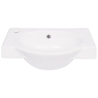 Мини-раковина Santek Форум 1WH302435 45x28 см керамика цвет белый Мини-раковина Santek Форум 1WH302435 45x28 см керамика цвет белый