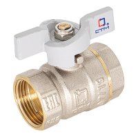 Кран шар. CTM СТАНДАРТ для воды 3/4 г/г бабочка CWFFB034
