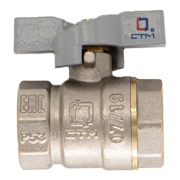 Кран шар. CTM СТАНДАРТ для воды 3/4 г/г бабочка CWFFB034