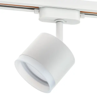 Трековый светильник спот поворотный Ritter Artline 85x70мм под лампу GX53 до 4м² металл/пластик цвет белый Трековый светильник спот поворотный Ritter Artline 85x70мм под лампу GX53 до 4м² металл/пластик цвет белый