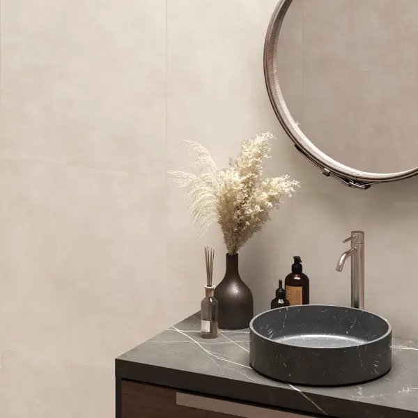 Глазурованный керамогранит Alma Ceramica Urban Home 60x60 см 1.8 м² матовый цвет бежевый