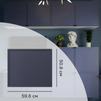 Дверь для шкафа Лион Амьен 59.6x50.8x1.6 см МДФ цвет индиго
