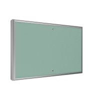 Люк ревизионный D Ceramo Base 600х400 скрытый монтаж съемный алюминий EVECS