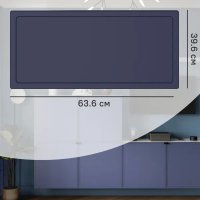 Дверь для шкафа Лион Амьен 39.6x63.6x1.9 см МДФ цвет индиго Дверь для шкафа Лион Амьен 39.6x63.6x1.9 см МДФ цвет индиго