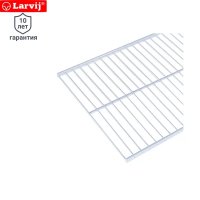 Полка проволочная Larvij 60.3x30.6 см металл цвет белый