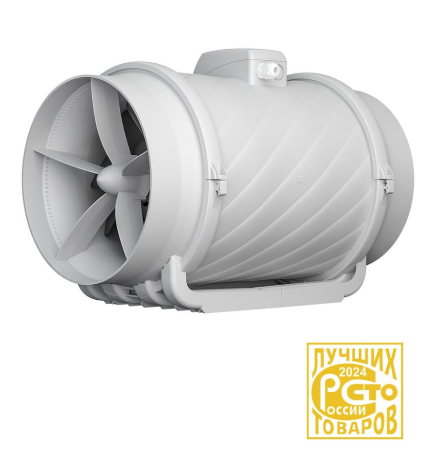 Вентилятор канальный TYPHOON D250 осевой двухскоростной ERA PRO